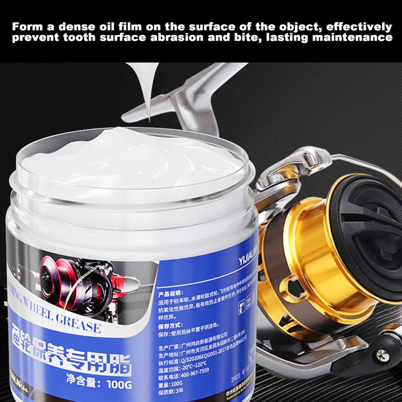 Reel Cover - 100g Onderhoudsolie en vet voor vismolens