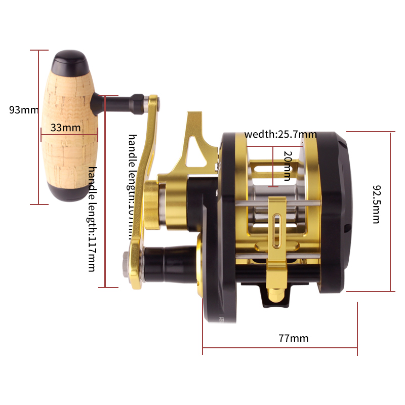 Umi New Slow Jigging Drum Whee - Trolling Reel recensie en prijs