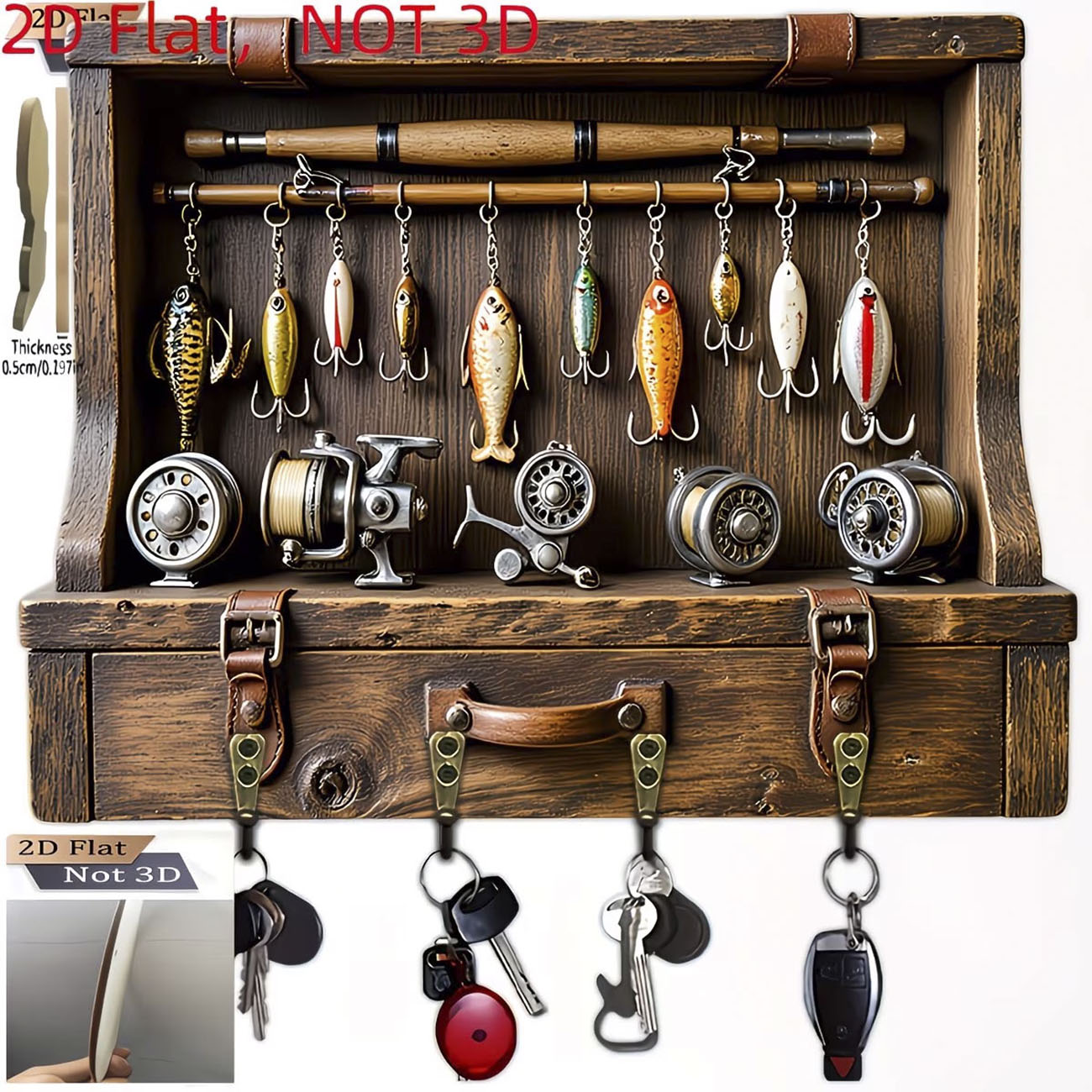 Vintage visserijhengel sleutel - Fly Reel recensie en prijs