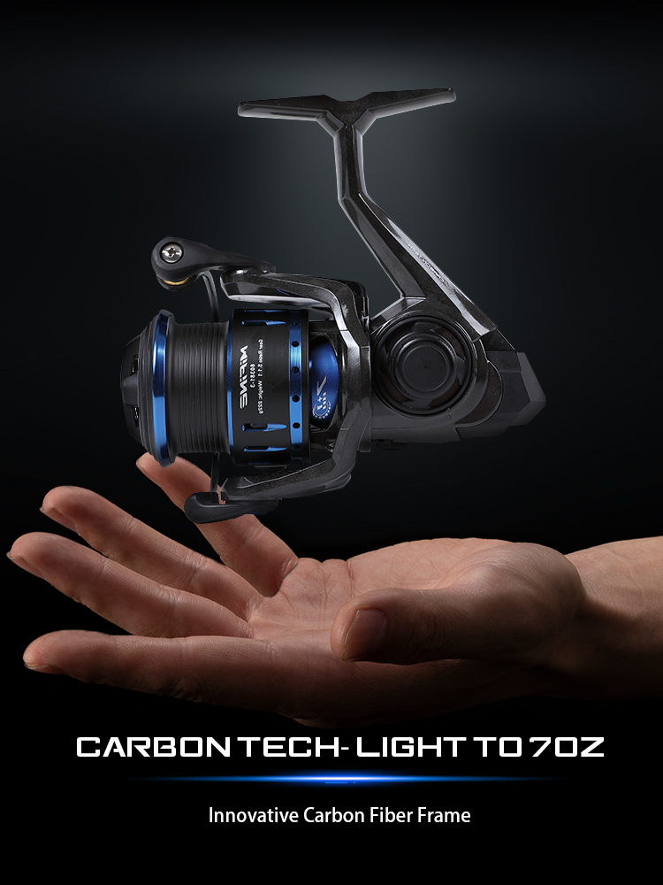 MIFINE Carbon Tech Lichtgewich - Ice Fishing Reel recensie en prijs
