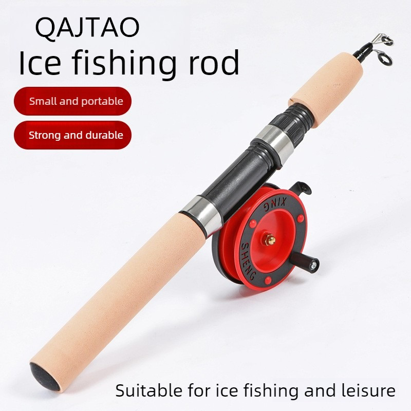 QAJTAO ijsvishengel, 55 cm/75  - Ice Fishing Reel recensie en prijs
