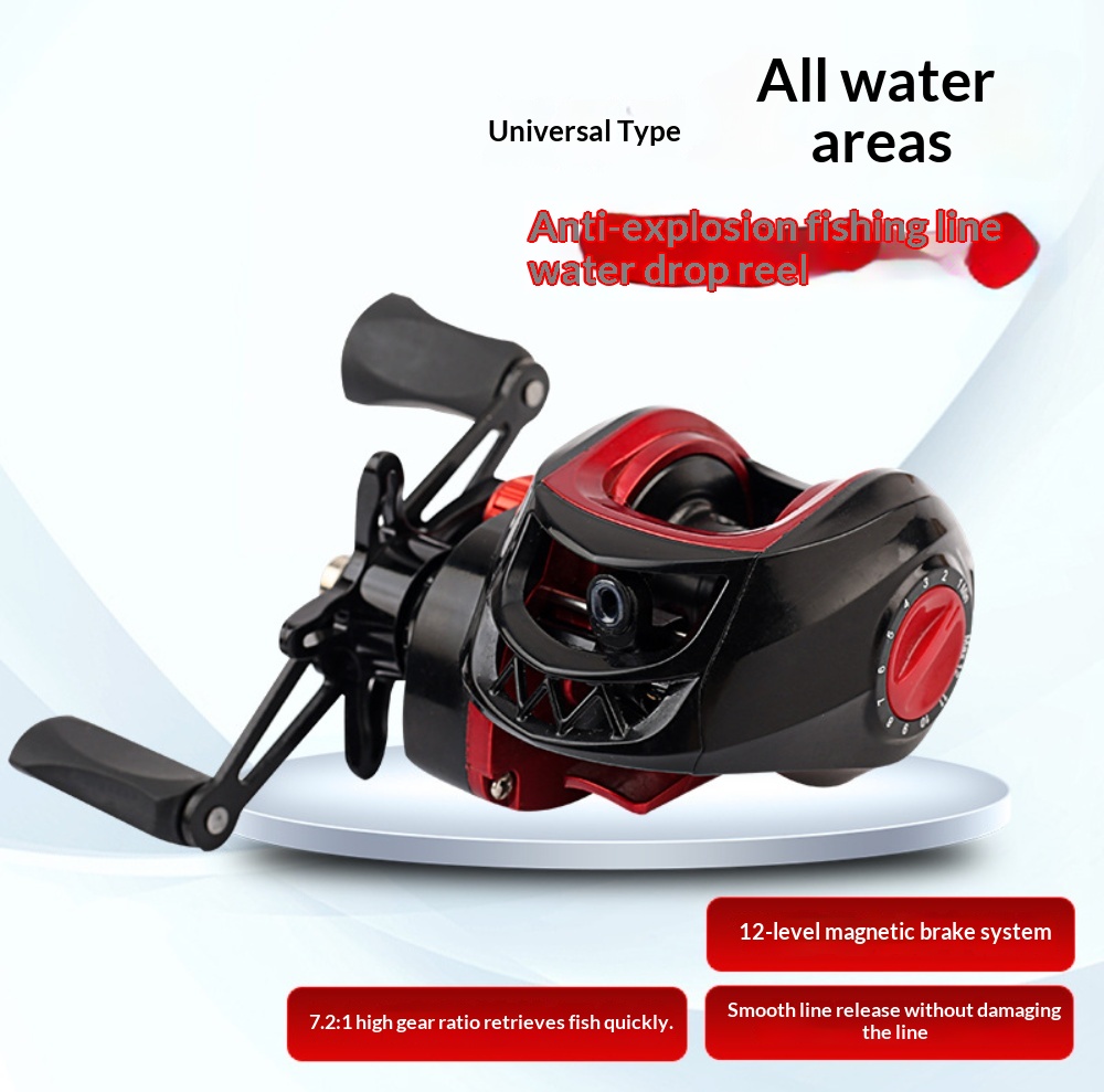 BR200 Baitcast vismolen, anti- - Spincast Reel recensie en prijs
