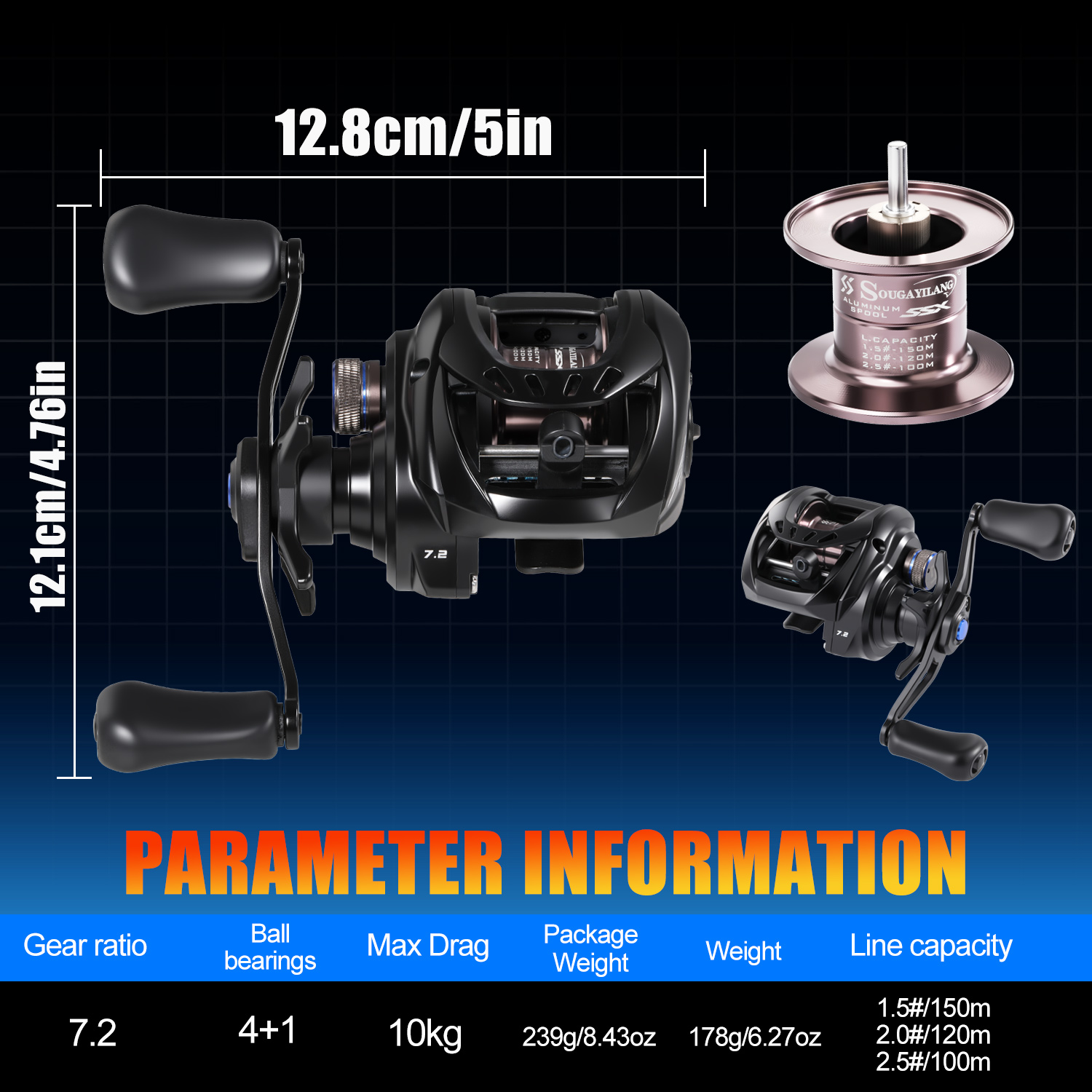 SOUGAYILANG SSX DC Baitcasting - Spincast Reel recensie en prijs